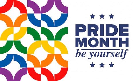 Premium Vector Lgbt Pride Month In June Lesbian Gay Bisexual Transgender Lgbt Flag Rainbow