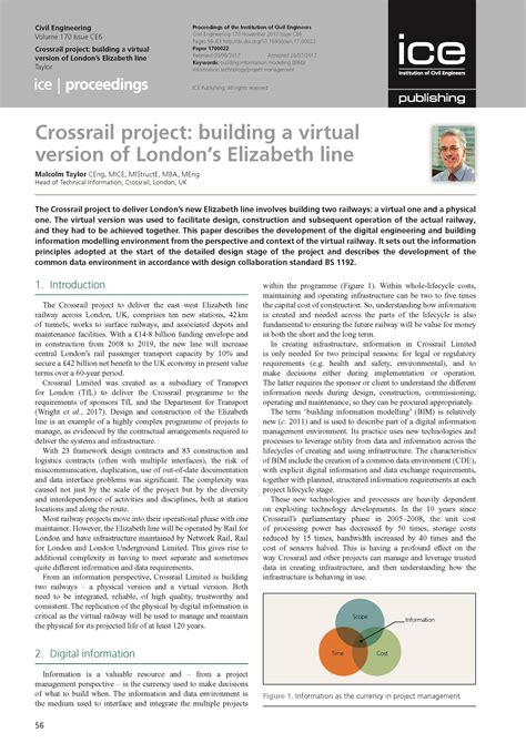 Crossrail: Building a Virtual Version of London's Elizabeth line - The
