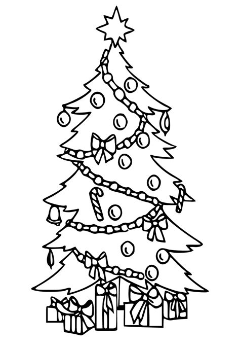 Free Printable Christmas Symbol Coloring Page For Adults And Kids