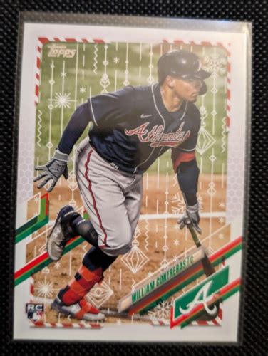 William Contreras Rookie Topps Holiday Hw Rc Atlanta Braves