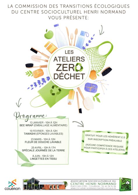 Ateliers Z Ro D Chets Centre Socioculturel Henri Normand Coueron