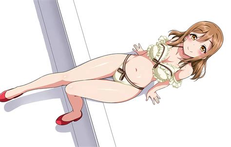 Wallpaper Girl Sexy Lingerie Pantsu Bra Cleavage Panties Long Hair For Mobile And Desktop