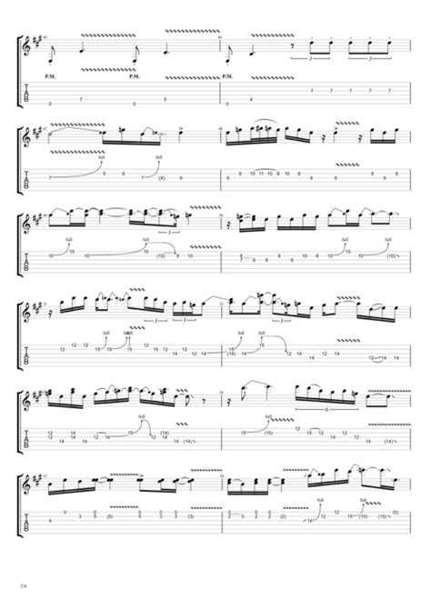 Back In Black Tab By Ac Dc Guitar Pro Full Score Mysongbook