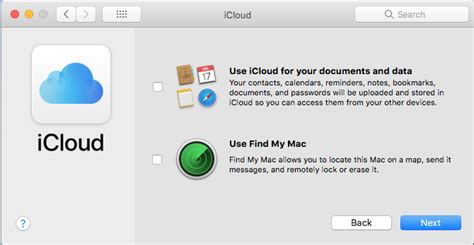 how to sign in icloud on mac