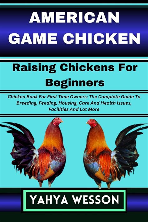 AMERICAN GAME CHICKEN Raising Chickens For Beginners eBook by Yahya ...