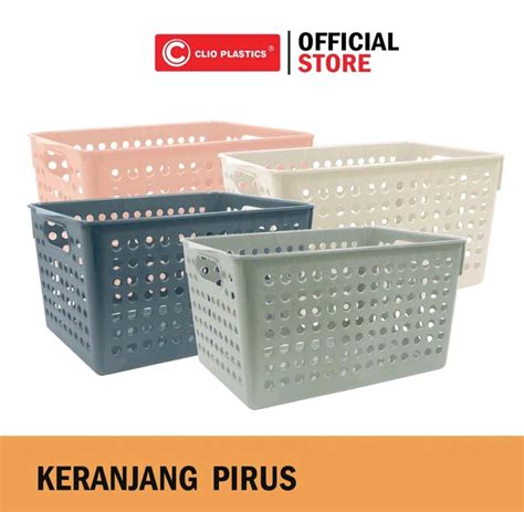 Keranjang Pirus Clio Keranjang Serbaguna Storage Box Lazada Indonesia