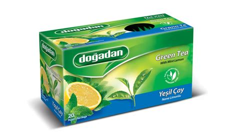 Зелен Чай с Мента и Лимон - Чай Dogadan | Турски Чай , Зелен Чай ...
