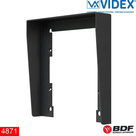TETTUCCIO ANTIPIOGGIA PER MODULO 4851 VIDEX BDF Sicurezza Latina S R L