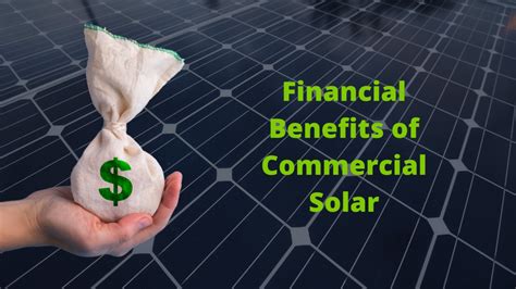 Three Main Financial Benefits of Commercial Solar – Expert Solar