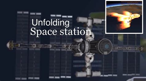 Ksp Robotic Unfolding Space Station Stock Youtube