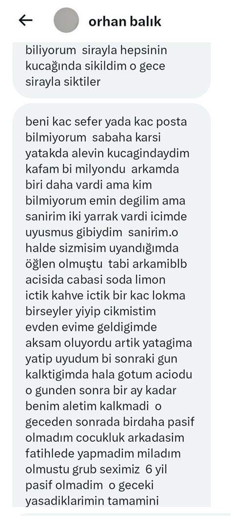 TŰRKİYEM İTİRAF ET K on Twitter Roman gibi bir gay ilişki itirafi Pasiflik