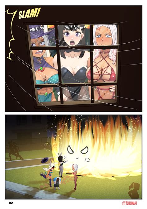 Comm Girls At Halloween By Yolkiin Hentai Foundry