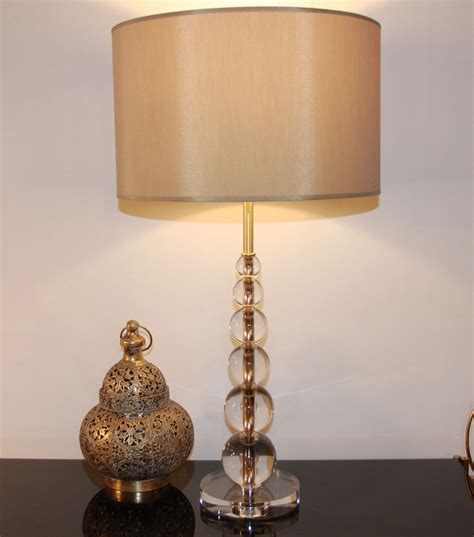 Candeeiros De Mesa Modernos Candeeiro De Mesa Cristal Dourado 0