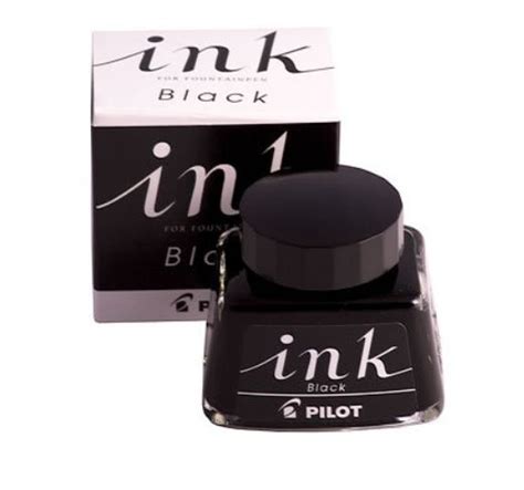 Чернила PILOT для перьевых ручек черные, 30 мл купить на OZON по низкой ...