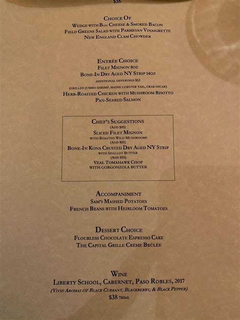 Capital grille minneapolis dining is perfect for special events 3