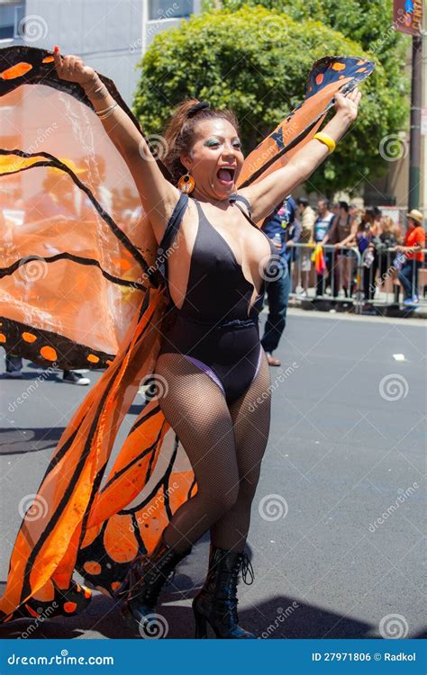 San Francisco Gay Pride Parade Editorial Photo Image Of Pride Celebration