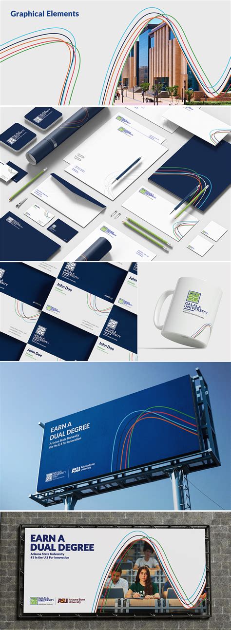 Galala University (Brand Identity Design) on Behance