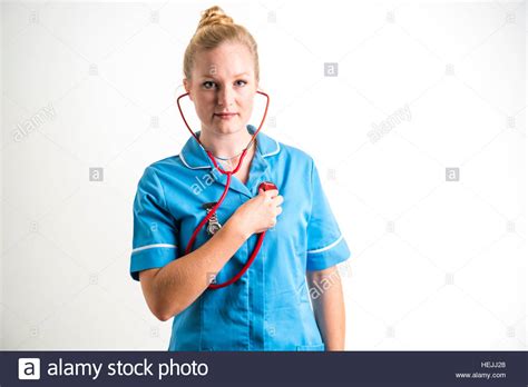 Uk Health Care Professionals A National Health Service Nhs Woman