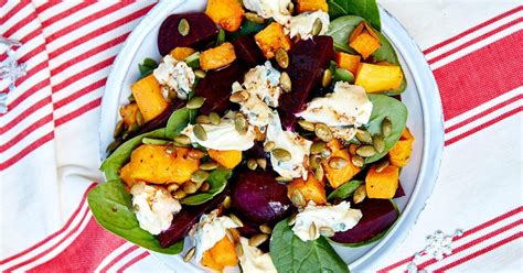 Pumpkin And Beetroot Salad