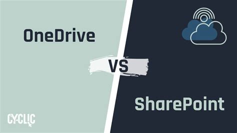 Diff Rence Entre Onedrive Et Sharepoint Youtube