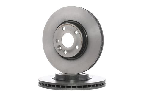 Brake Disc BREMBO COATED DISC LINE Internally Vented, Coated 09A42711 ...
