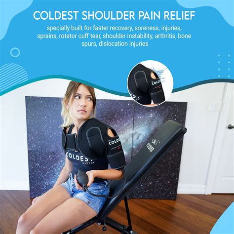 Buy The Coldest Shoulder Ice Pack With Air Compression Hot Cold Left Right Reusable Shoulder