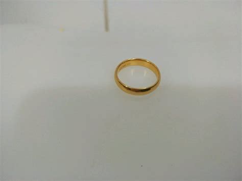 Jual Cincin Emas Asli Kadar 700 Cincin Polos Ukuran 9 Small Size Di