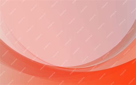 Premium Vector Abstract Orange Wave Geometric Background Design