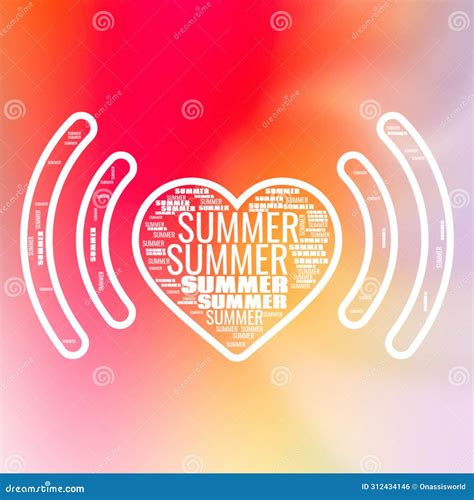 Hot Summer Cool Shapes Stock Photo Image Of Cool Shap 312434146