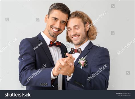 Portrait Happy Gay Couple On Their Stock Photo Shutterstock