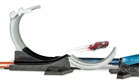 Pista Hot Wheels Track Builder Desafio Lançamento de Foguete Mattel Pistas Magazine Luiza