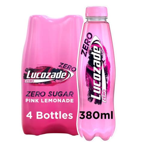 Lucozade Energy Zero Pink Lemonade | Ocado