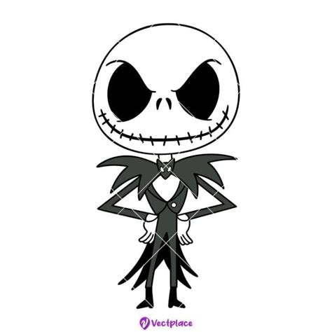 Baby Jack Skellington Svg Nightmare Before Christmas Svg Halloween