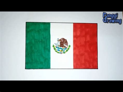 Cool Mexican Flag Drawing