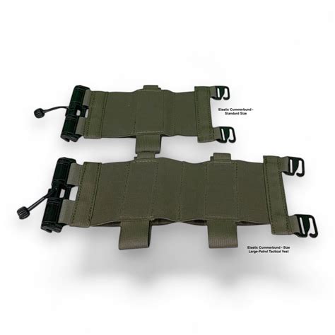 Patrol Tactical Vest Elastic Cummerbund Size Large Bds Tactical Gear