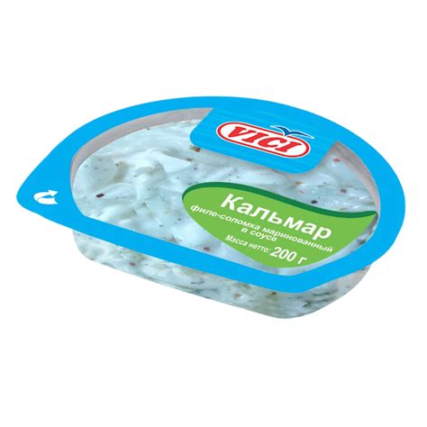 Кальмар Vici филе-соломка Маринованный в Соусе с Пряностями 200гр в/у ...