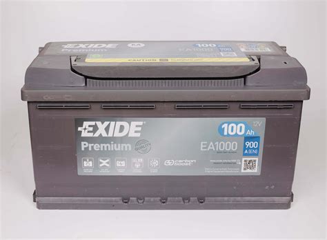 AUTOBATÉRIA EXIDE EA1000 100Ah 900A - Carshop7days.eu