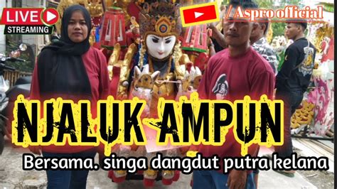 Live NJALUK AMPUN Singa Dangdut Putra Kelana Hajatan BP Tarla Baya