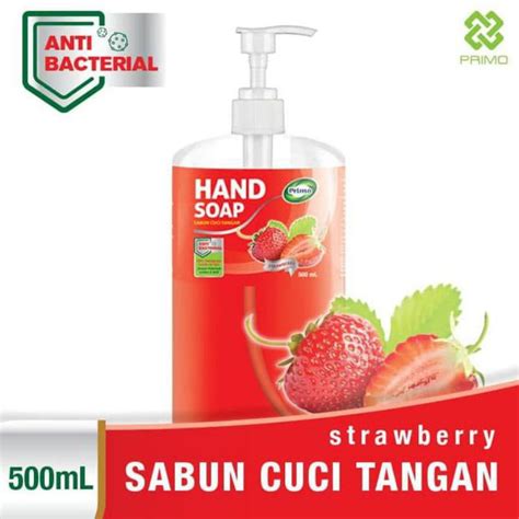 Jual Primo Hand Soap Ml Sabun Cuci Tangan Botol Anti Bakteri