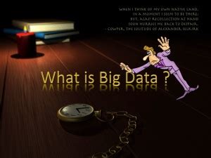 When is ‘big data’ really ‘BIG DATA’ ? | My missives