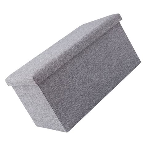 Omabeta Tabouret De Rangement Pliable En Tissu Pouf De Rangement