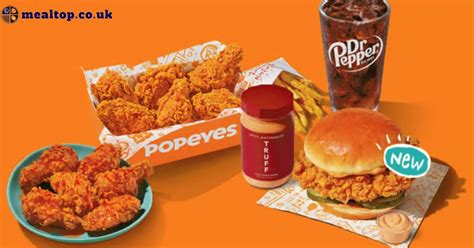 Popeyes Menu Prices United Kingdom Updated February 2025