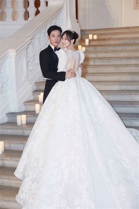 A peek at Chinese actors Tiffany Tang and Luo Jin's wedding in Vienna ...