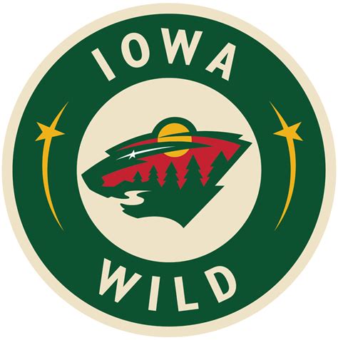 Iowa Wild Logo Alternate Logo American Hockey League Ahl Chris