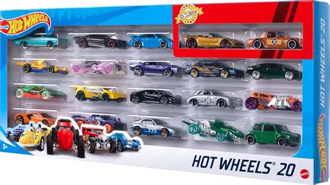 Hot Wheels Coffret véhicules jouet pour enfant de petites voitures miniatures modèle