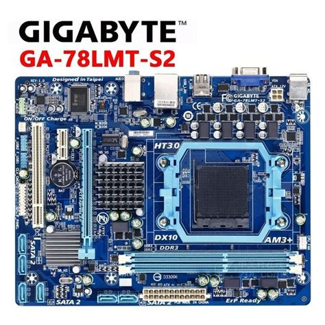 Motherboard Gigabyte Gigabyte GA-78LMT-S2 AMD Socket AM3 DDR3 Micro ATX ...