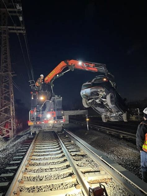 DWI Suspect Drives Half-Mile Down Long Island Rail Road Tracks, Total