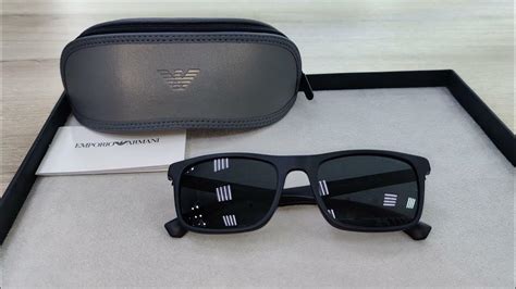 Солнцезащитные очки мужские Emporio Armani 0EA4137-50428754 - YouTube