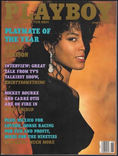 PLAYBOY JUNE 1990 Covergirl Rene Tenison Nude Playmate Bonnie Marino EUR 8 53 PicClick DE