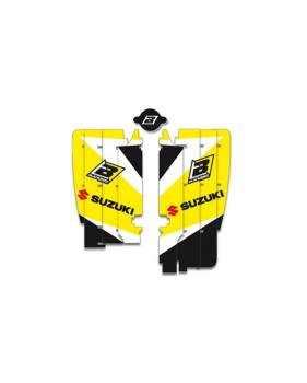 Kit D Co De Cache Radiateur Blackbird Dream Graphic Jaune Suzuki Rm Z